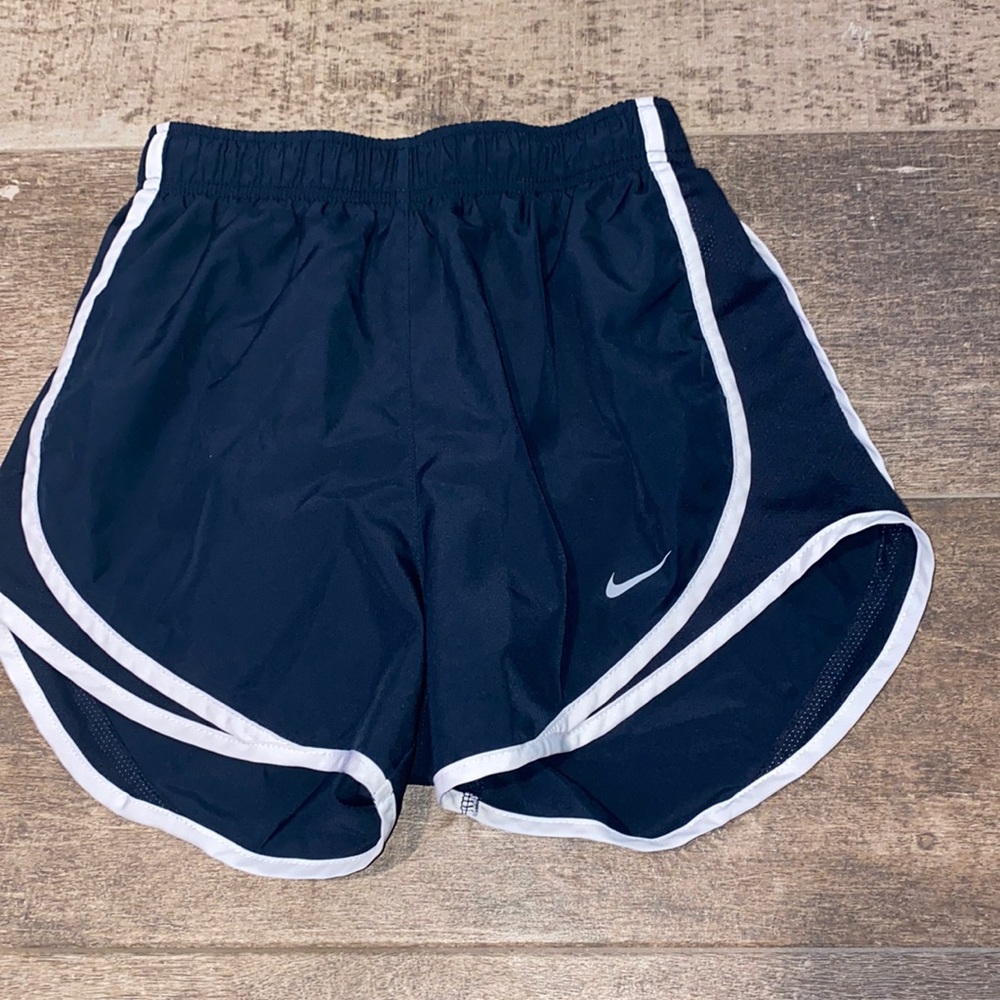 navy nike shorts